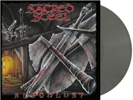 Disco de vinil Sacred Steel - Bloodlust (Reissue) (Limited Edition) (Grey Coloured) (LP) - 2