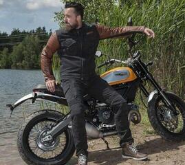 Dżinsy motocyklowe Trilobite 1664 Acid Scrambler Black W42/L32 Dżinsy motocyklowe - 2