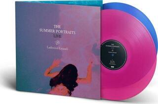 Vinilinė plokštelė Ludovico Einaudi - The Summer Portraits Live (Pink/Blue Coloured) (2 LP) - 1