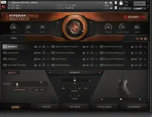 Бібліотека звуків для семплера Soundiron Hyperion Strings Solo Cello (Цифровий товар) - 1