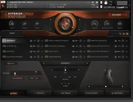 Sample-/äänikirjasto Soundiron Hyperion Strings Solo Cello (Digitaalinen tuote) - 2