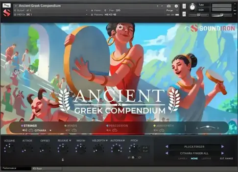 Sample-/äänikirjasto Soundiron Ancient Greek Compendium (Digitaalinen tuote) - 3