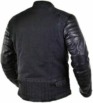 Текстилно яке Trilobite 964 Acid Scrambler Denim Jacket Black L Текстилно яке - 2