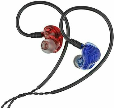 Słuchawki douszne Loop FiiO FA1 Niebieski-Czerwony - 2