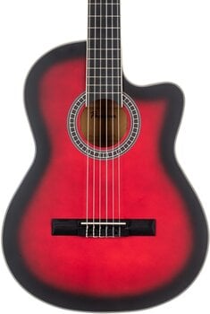 Classical guitar Pasadena PCC-10 4/4 Red Burst Classical guitar - 4