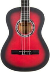 3/4 klassieke gitaar voor kinderen Pasadena PC-10-3/4 Red Burst 3/4 klassieke gitaar voor kinderen - 3