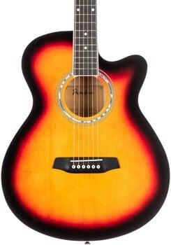 Chitarra Acustica Jumbo Pasadena PGC-10 Vintage Sunburst Chitarra Acustica Jumbo (Come nuovo) - 4