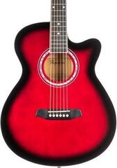 Джамбо акустична гітара Pasadena PGC-10 Red Burst Джамбо акустична гітара - 3