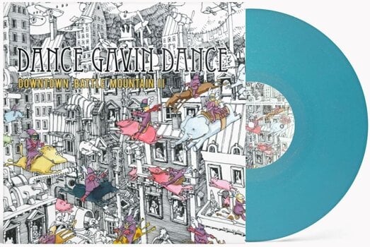 Disco de vinilo Dance Gavin Dance - Downtown Battle Mountain II (15th Anniversary Edition) (Blue Coloured) (LP) - 2