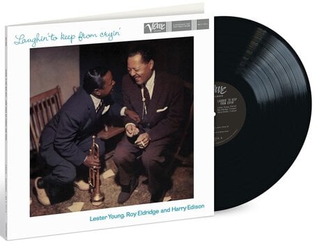 Disco de vinilo Lester Young & Roy Eldridge and Harry Edison - Laughin' To Keep From Cryin' (Acoustic Sounds) (180 g) (LP) - 2