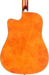 Dreadnought Guitar Pasadena PDC-10 Vintage Sunburst Dreadnought Guitar - 4
