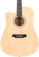 Dreadnought Guitar Pasadena PDC-10L Natural Dreadnought Guitar - 3