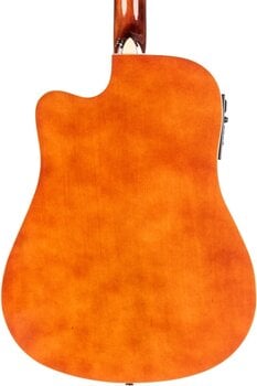 electro-acoustic guitar Pasadena PDC-10E Natural electro-acoustic guitar (Like new) - 5