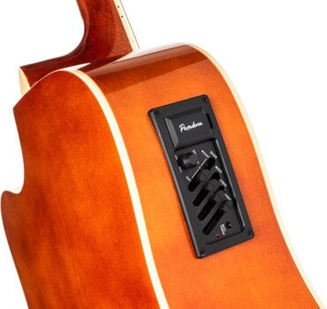 electro-acoustic guitar Pasadena PDC-10E Natural electro-acoustic guitar (Like new) - 6