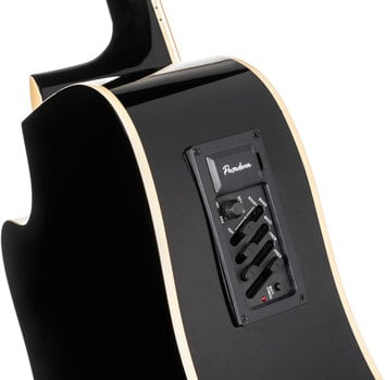 electro-acoustic guitar Pasadena PDC-10E Black electro-acoustic guitar - 6