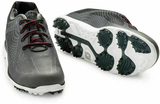 Ženski čevlji za golf Footjoy Empower Charcoal/Silver - 4