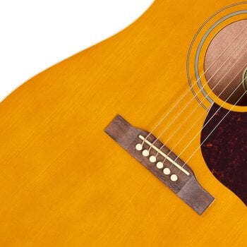 electro-acoustic guitar Epiphone Hummingbird Tribute Antique Natural electro-acoustic guitar - 5