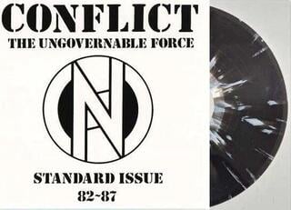 Disco de vinilo Conflict - Standard Issue Part 1 - 82-87 (Black/White Splatter Coloured) (LP) - 1