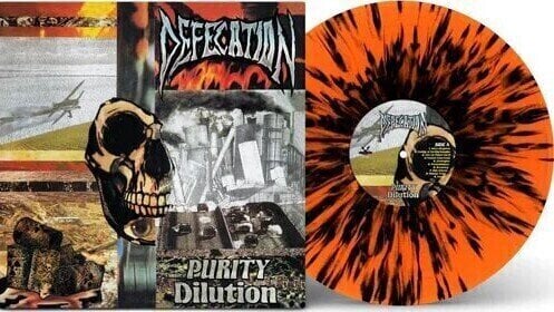 Disco de vinilo Defecation - Purity Dilution (Reissue) (Orange/Black Splatter Coloured) (LP) - 2