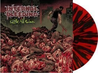 Disco in vinile Internal Bleeding - Settle All Scores (Limited Edition) (Red/Black Splatter Coloured) (LP) - 2