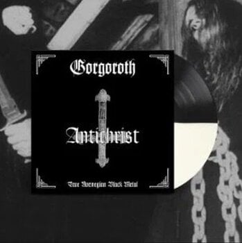 LP Gorgoroth - Antichrist (Reissue) (Limited Edition) (White/Black Coloured) (LP) - 2