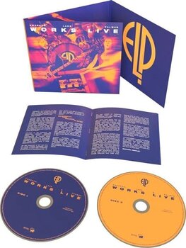 Hudební CD Emerson, Lake & Palmer - Works Live, Canada 1977 (2 CD) - 2