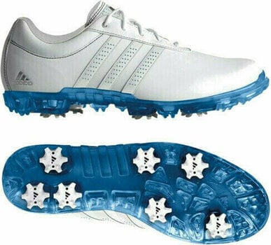 Heren golfschoenen Adidas Adipure Flex WD Mens Golf Shoes White UK 10,5 - 3