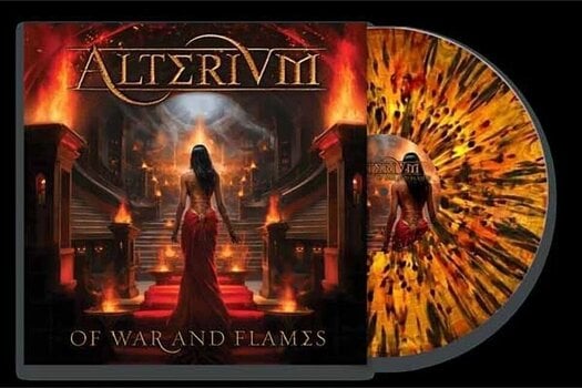 Грамофонна плоча Alterium - Of War And Flames (Reissue) (Fire Splatter Coloured) (LP) - 2
