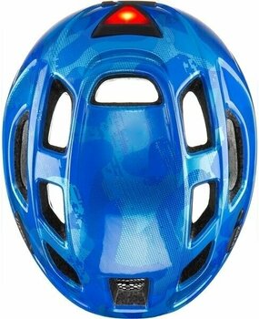 Kid Bike Helmet UVEX Finale Junior LED Blue 51-55 Kid Bike Helmet - 4