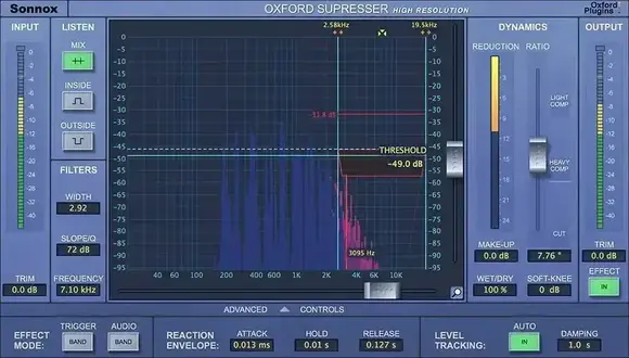 Programski plugin efekti Sonnox Core (Native) (Digitalni proizvod) - 7