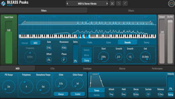 Programski Plug-In efekti BLEASS BL Peaks (Digitalni proizvod) - 4