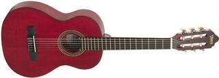 Classical guitar Valencia VC202 Standard SET Transparent Wine Red Classical guitar - 2