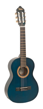 Klassisk guitar Valencia VC202 Standard SET Transparent Blue Klassisk guitar - 3