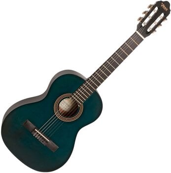 Klassinen kitara Valencia VC203 Standard SET Transparent Blue Klassinen kitara - 2