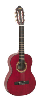 Klassikaline kitarr Valencia VC203 Basic SET Transparent Wine Red Klassikaline kitarr - 3