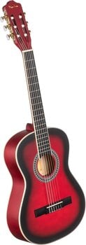 3/4 klassieke gitaar voor kinderen Pasadena PC-10-3/4 Standard SET Red Burst 3/4 klassieke gitaar voor kinderen - 4