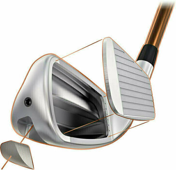 Golfschläger - Hybrid Ping G400 Crossover Hybrid Rechtshänder Regular 4 - 3
