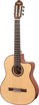 Класическа китара с предусилвател Valencia VC704CE Standard SET 4/4 Natural Класическа китара с предусилвател - 4
