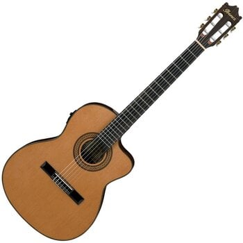 Klasična kitara z elektroniko Ibanez GA5TCE-AM Standard SET 4/4 Amber Klasična kitara z elektroniko - 2