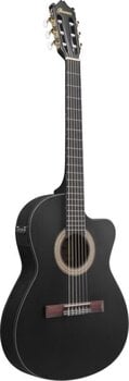 Klasiskā ģitāra ar priekšpastiprinātāju Ibanez GA5MHTCE-WK Basic SET 4/4 Weathered Black Open Pore Klasiskā ģitāra ar priekšpastiprinātāju - 4