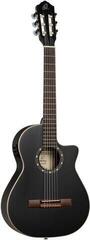 Konzertgitarre mit Tonabnehmer Ortega RCE125SBK-3/4 Premium SET 3/4 Satin Black Konzertgitarre mit Tonabnehmer - 3