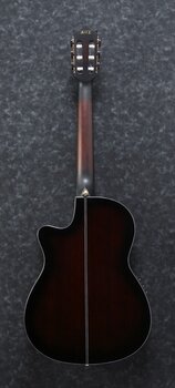 Klasična kitara z elektroniko Ibanez GA35TCE-DVS Premium SET 4/4 Dark Violin Sunburst High Gloss Klasična kitara z elektroniko - 3