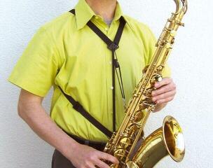 Pojas za duvačke instrumente Zappatini Sax Strap Synthesis-R Pojas za duvačke instrumente - 1