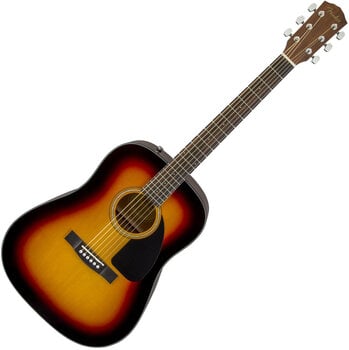 Dreadnought Guitar Fender CD-60 V3 Basic SET Sunburst Dreadnought Guitar - 2