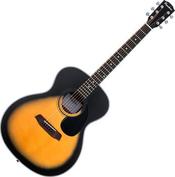 Jumbo Guitar Pasadena PG-100 Basic SET Solbränd Jumbo Guitar - 2