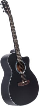 Jumbo Guitar Pasadena PGC-100 Standard SET Black Jumbo Guitar - 4