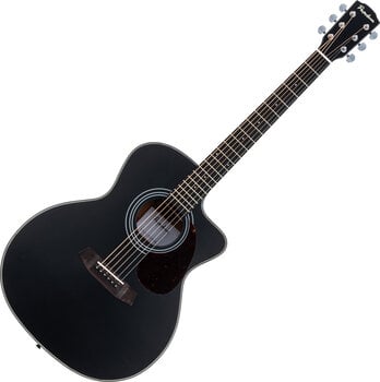 Jumbo Guitar Pasadena PGC-200 Standard SET Black Jumbo Guitar - 2