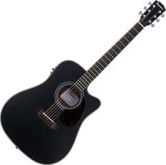 electro-acoustic guitar Pasadena PDC-200E Basic SET Black electro-acoustic guitar - 1