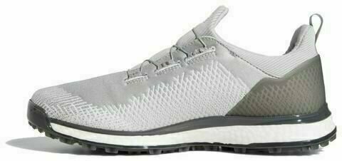 Golfsko til mænd Adidas Forgefiber BOA Mens Golf Shoes Grey Two/Cloud White/Grey Six UK 10 - 3