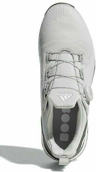 Heren golfschoenen Adidas Forgefiber BOA Mens Golf Shoes Grey Two/Cloud White/Grey Six UK 10 - 4